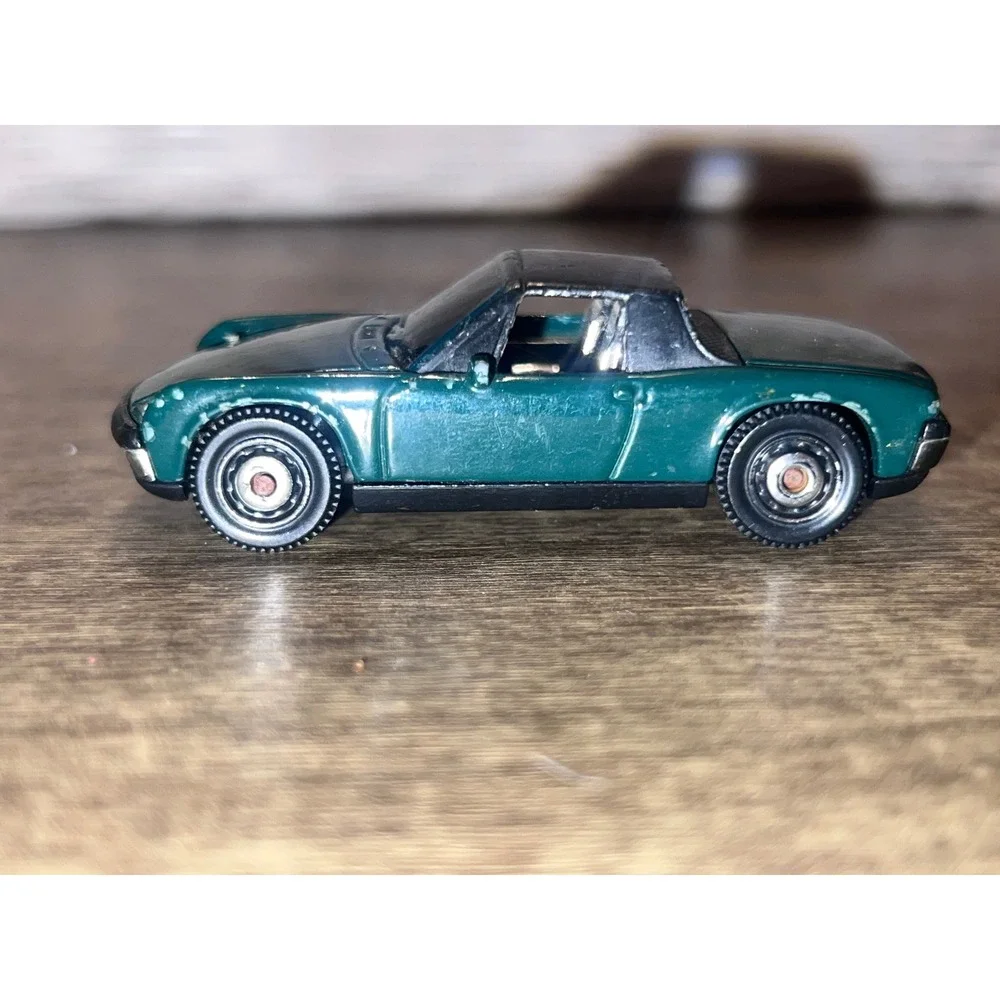 2009 Matchbox 1971 VW-Porsche 914 Dark Green‎ Convertible Loose Die Cast EUC